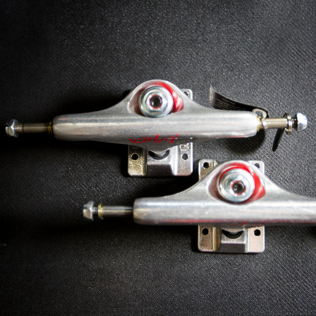 Independent x SLAYER Stage 11 Polished Silver 144 Skateboard