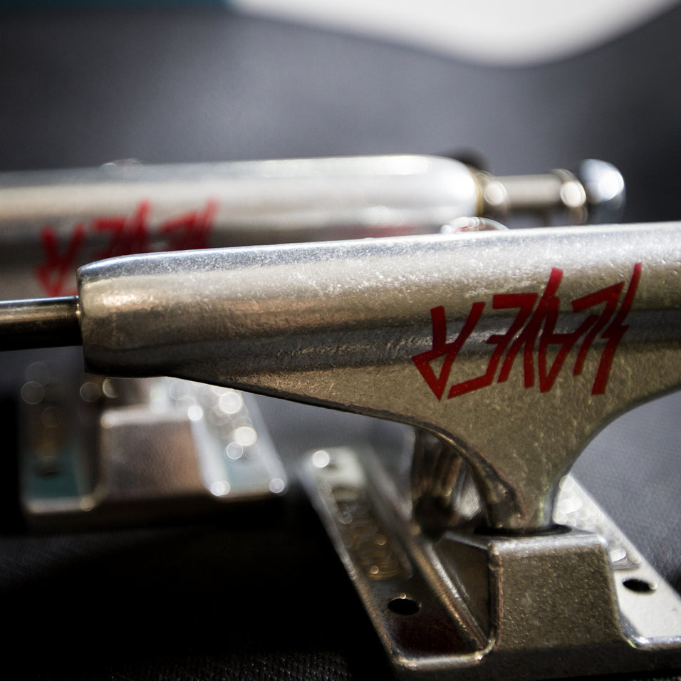 Independent x SLAYER Stage 11 Polished Silver 144 Skateboard