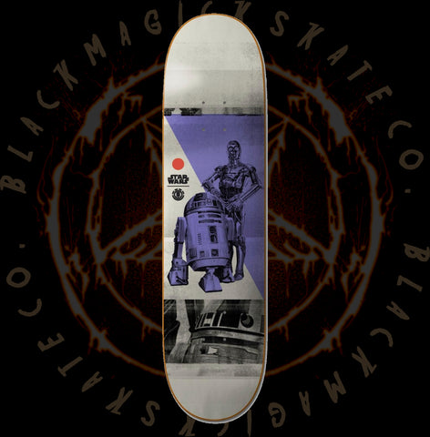 Element x Star Wars Collab Droids Skateboard Deck 8.25"