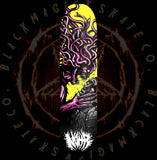 PRE-ORDER - Johan Nohr x Black Magick Skate Co Collab Gorgon Skateboard Deck