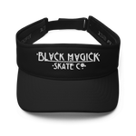 Black Magick Skate Co Embroidered Brand Logo Visor