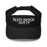 Black Magick Skate Co Embroidered Brand Logo Visor