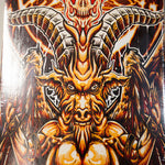 Black Magick Skate Co Baphomet Skateboard Deck