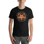 Black Magick Skate Co Orange/Black Pentagram T-Shirt